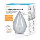 Alternate image 7 for Crane 0.5-Gallon Droplet Ultrasonic Cool Mist Humidifier inGrey