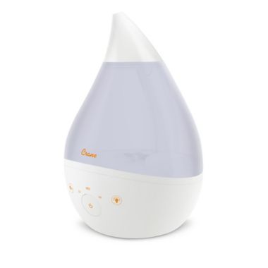 Crane Top Fill Drop Humidifier with Sound Machine in White. View a larger version of this product image.
