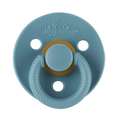 Itzy Ritzy&reg; 2-Pack Natural Rubber Pacifiers in Blue. View a larger version of this product image.