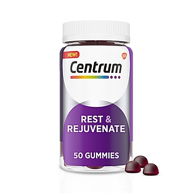 Centrum&reg; 50-Count Rest &amp; Rejuvenate with Melatonin Gummies. View a larger version of this product image.