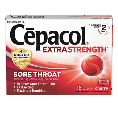 Cepacol&copy; Extra Strength&reg; 16-Count Lozenges in Cherry
