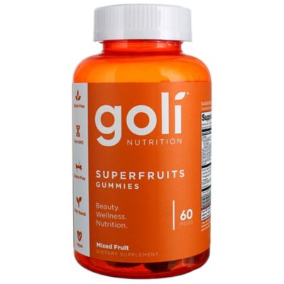 Goli&reg; Nutrition 60-Count Superfruits Gummies in Mixed Fruit