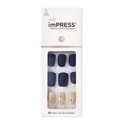 KISS® imPRESS® Short Length Press-on Manicure® in Wannabe Star