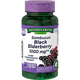 Nature’s Truth® 100-Count Sambucus Black Elderberry Caplets
