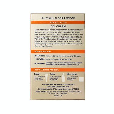 RoC&reg; 1.7 oz. Multi Correxion&reg; Revive + Glow Gel Cream with Vitamin C. View a larger version of this product image.