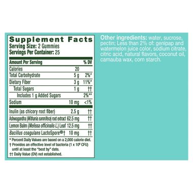 Align&reg; 50-Count Digestive De-Stress Probiotic Gummies with Ashwagandha in Berry. View a larger version of this product image.