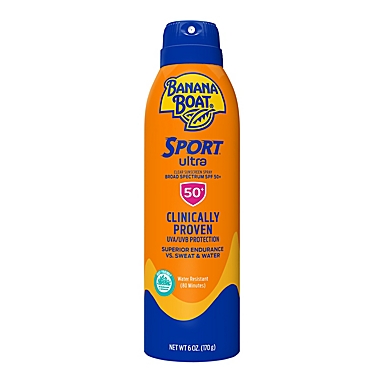 Banana Boat&reg; 6 oz. Ultra Sport&trade; Sunscreen Spray SPF 50. View a larger version of this product image.