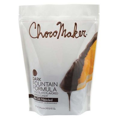 ChocoMaker&reg; 2 lb. Dark Chocolate Flavored Fountain Formula Dipping Candy