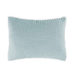 Levtex Home Niko Blue Haze Standard Pillow Sham in Blue
