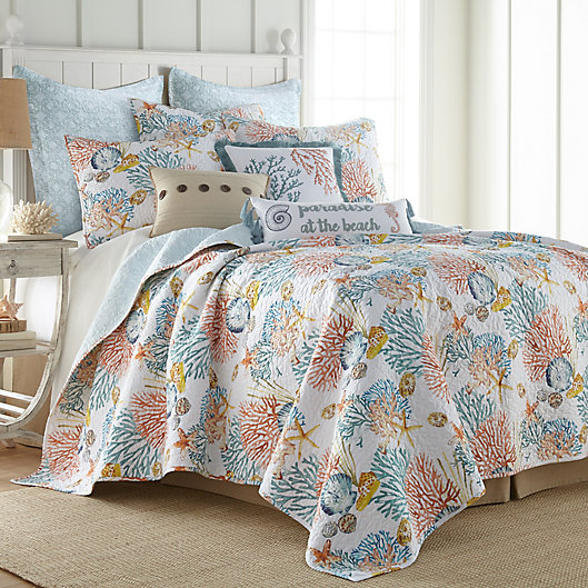 Alternate image 1 for Levtex Home Bay Islands 2-Piece Reversible Twin Quilt Set