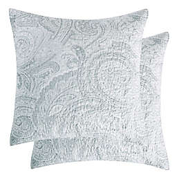 Levtex Home Alden European Pillow Sham in Grey (Set of 2)