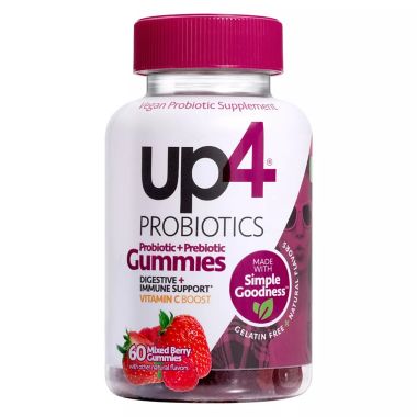 Up4&reg; 60-Count Probiotics Gummies in Mixed Berries. View a larger version of this product image.