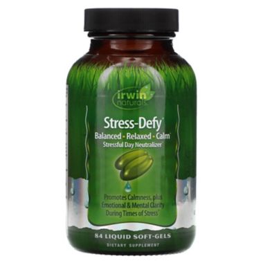 Irwin Naturals&reg; 114-Count Stress-Defy and Vitamin C Pack. View a larger version of this product image.