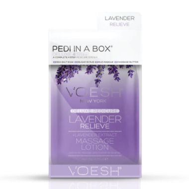 Voesh&reg; Pedi in a Box&reg; in Lavender Relieve. View a larger version of this product image.