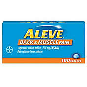 Aleve&reg; 100-Count Back &amp; Muscle Pain Reliever/Fever Reducer Tablets