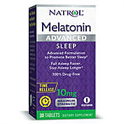 Natrol&reg; 30-Count 10 mg Melatonin Advanced Maximum Strength Tablets