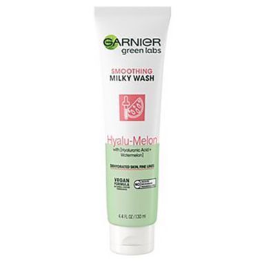 Garnier&reg; Green Labs&trade; 4.4 oz. Hyalu-Melon Smooth Milky Washable Cleanser. View a larger version of this product image.