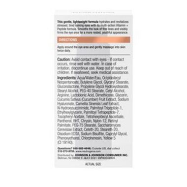 Neutrogena&reg; 0.5 oz. Rapid Firming Peptide Eye Cream. View a larger version of this product image.