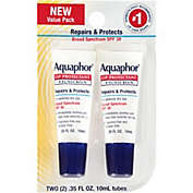 Aquaphor&reg; 2-Pack 0.35 oz. Lip Protectant + Sunscreen SPF 30 Lip Balms