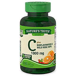 Nature’s Truth® 100-Count Vitamin C with Bioflavonoids + Rose Hips Tablets
