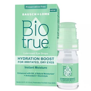 Bausch + Lomb Biotrue&reg; 0.33 fl. oz. Hydration Boost Dry Eye Drops. View a larger version of this product image.
