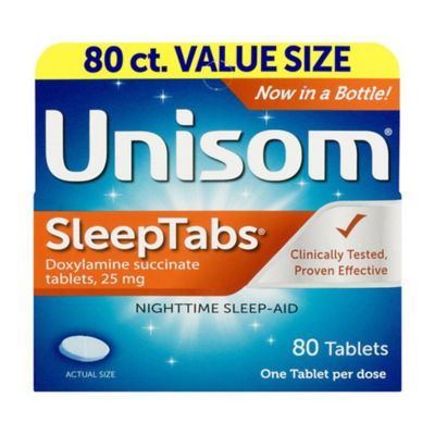 Unisom&reg; SleepTabs&reg; 80-Count Nighttime Sleep-Aid Tablets