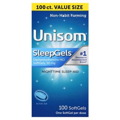 Unisom&reg; SleepGels&reg; 80-Count Nighttime Sleep-Aid