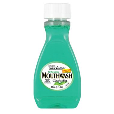 Harmon&reg; Face Values&trade; 3 oz. Classic Mint Mouthwash. View a larger version of this product image.