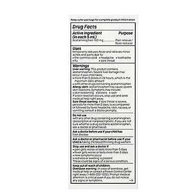 <p dir="auto">Genexa 4 oz. Kid&#39;s Pain &amp; Fever Medicine. View a larger version of this product image.