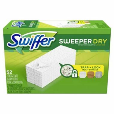 Swiffer&reg; Sweeper&trade; 2-Pack 26-Count Unscented Dry Cloth Refills. View a larger version of this product image.