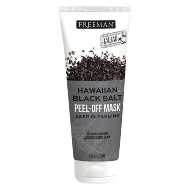 Freeman&reg; 6 oz. Hawaiian Black Salt Peel-Off Mask. View a larger version of this product image.