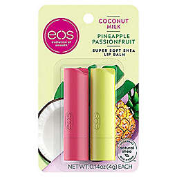 eos Lip Balm in Coconut Milk and Pineapple/Passionfruit (Set of 2)