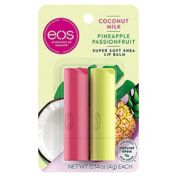 eos Lip Balm in Coconut Milk and Pineapple/Passionfruit (Set of 2)