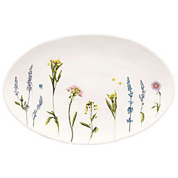 Bee & Willow™ 15.25-Inch Charlotte Floral Organic Serving Platter