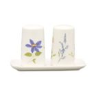 Alternate image 0 for Bee &amp; Willow&trade; Charlotte Floral Organic 3-Piece Salt and Pepper Shaker Set
