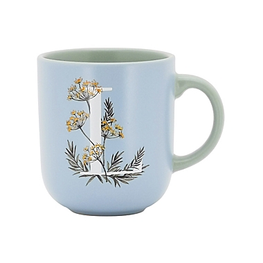 Bee &amp; Willow&trade; Spring Floral Monogram Letter &quot;L&quot; 16 oz. Mug. View a larger version of this product image.