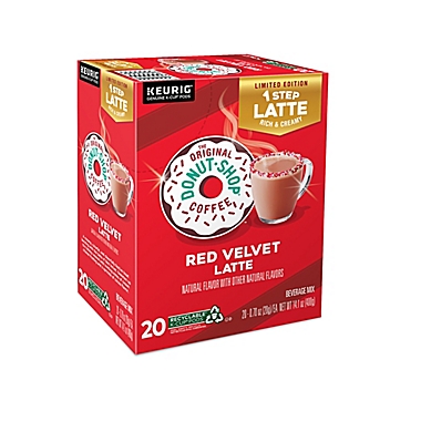 The Original Donut Shop&reg; Red Velvet Latte Keurig&reg; K-Cup&reg; Pods 20-Count. View a larger version of this product image.