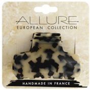 Allure Medium Handmade Tokyo Tortoise Jaw Clip in Light Tortoise