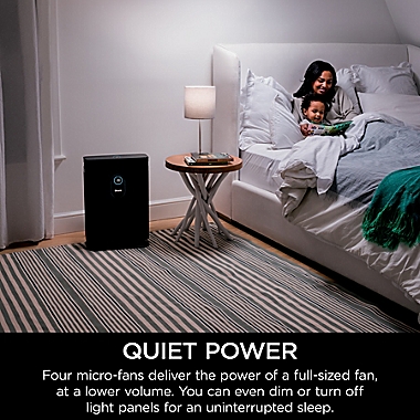 Shark&trade; Air Purifier in Black. View a larger version of this product image.