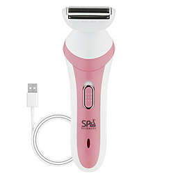 Spa Sciences ZIVA™ Wet and Dry Rechargeable Lady Shaver in White