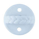 Alternate image 4 for Itzy Ritzy&reg; Sweetie Soother&trade; Size 0-6M 2-Pack Orthodontic Silicone Pacifier in Blue