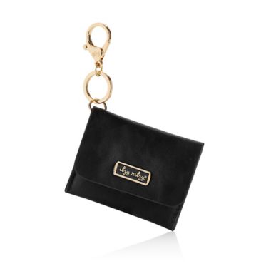 Itzy Ritzy&reg; Mini Wallet&trade; Card Holder in Black. View a larger version of this product image.