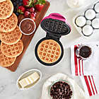 Alternate image 2 for Dash&reg; Love Mini Waffle Maker in Magenta