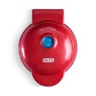 Alternate image 3 for Dash&reg; Gingerbread Man Mini Waffle Maker in Red