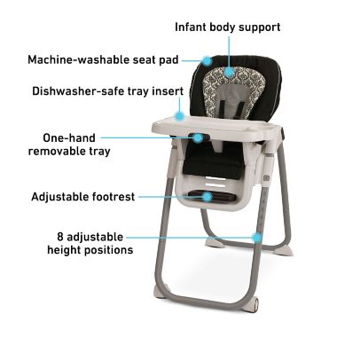 Graco® TableFit™ Highchair in Rittenhouse | buybuy BABY