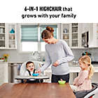 Alternate image 2 for Graco&reg; Blossom&trade; 6-in-1 Convertible Highchair in Studio
