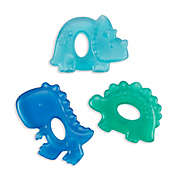 Itzy Ritzy&reg; Cutie Cooler&trade; 3-Pack Dino Water-Filled Teethers in Blue