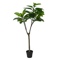 Simply Essential™ 60-Inch Faux Floor Tree in Green with Plastic Pot