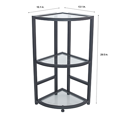 Studio 3B&trade; Mercer 3-Tier Bath Corner Tower. View a larger version of this product image.