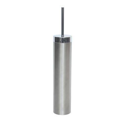 Studio 3B&trade; Toilet Brush and Canister in Brushed Chrome